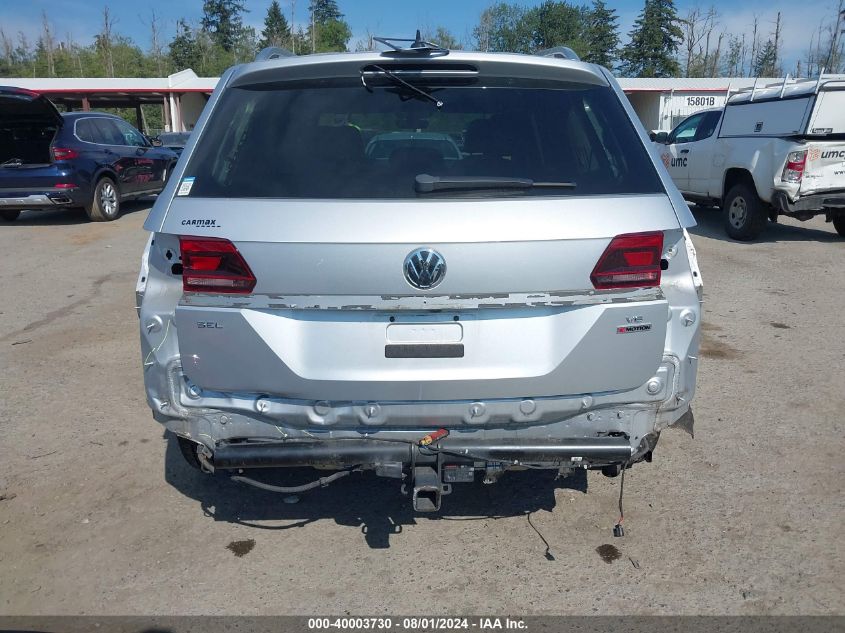 2018 Volkswagen Atlas 3.6L V6 Sel VIN: 1V2MR2CA5JC516148 Lot: 40003730