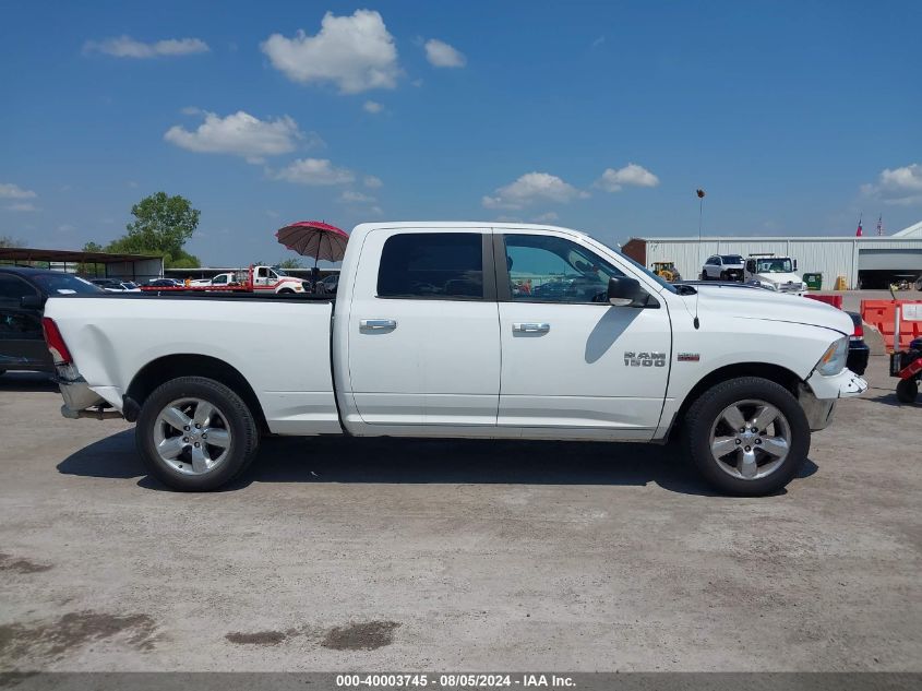 2018 Ram 1500 Big Horn 4X2 6'4 Box VIN: 1C6RR6TT7JS119117 Lot: 40003745