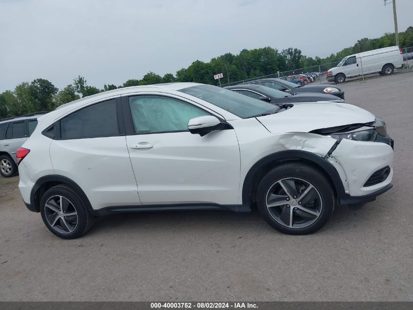 2022 Honda Hr-V Awd Ex VIN: 3CZRU6H5XNM757498 Lot: 40003752