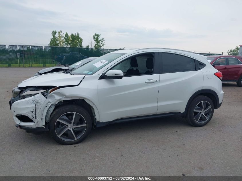 2022 Honda Hr-V Awd Ex VIN: 3CZRU6H5XNM757498 Lot: 40003752