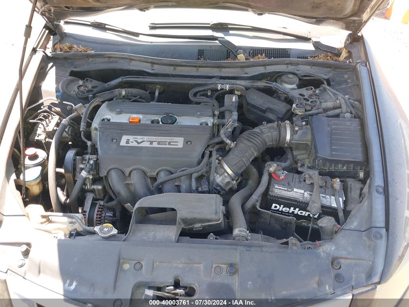 2009 Honda Accord 2.4 Ex-L VIN: 1HGCP26829A091587 Lot: 40003761