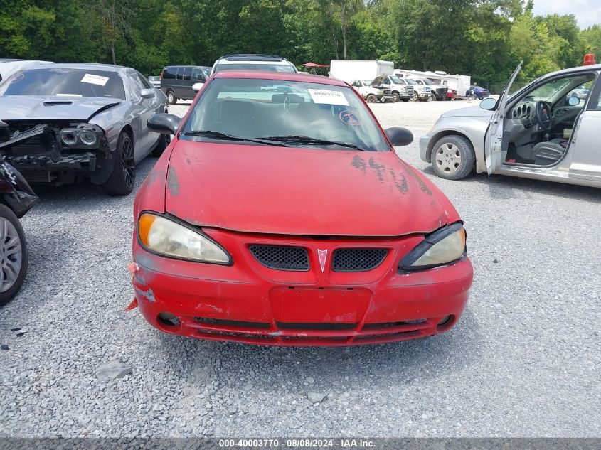 2004 Pontiac Grand Am Se VIN: 1G2NE52F24M598150 Lot: 40003770