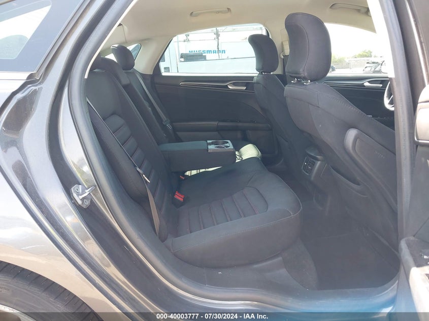 2016 Ford Fusion Se VIN: 3FA6P0HD4GR399623 Lot: 40003777