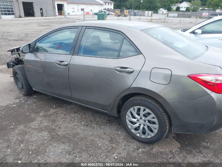 2017 Toyota Corolla Le VIN: 2T1BURHEXHC822906 Lot: 40003783