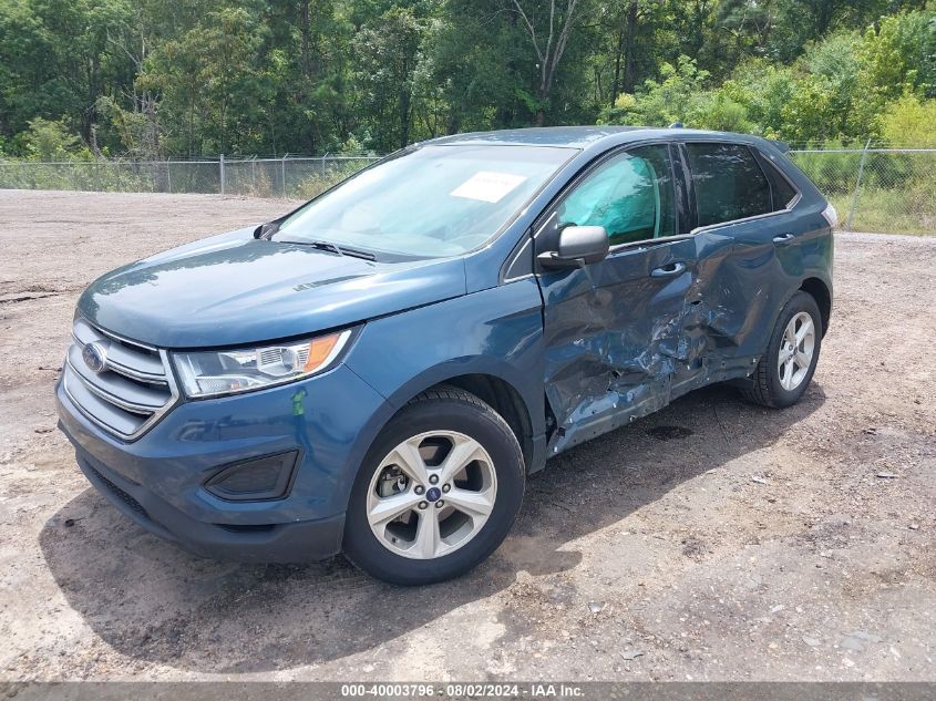 VIN 2FMPK3G90GBB48281 2016 Ford Edge, SE no.2