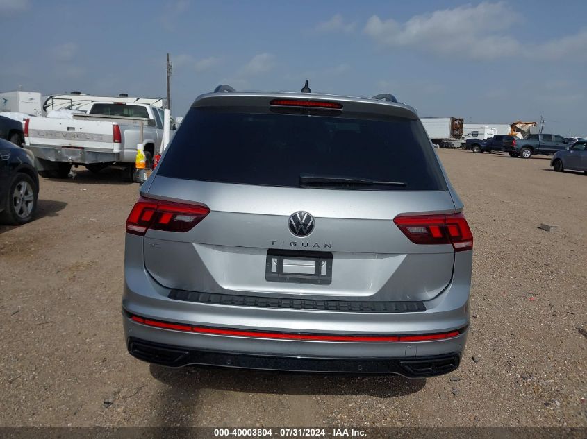 2023 Volkswagen Tiguan 2.0T Se R-Line Black VIN: 3VVCB7AX7PM108295 Lot: 40003804