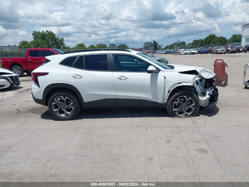 2024 Chevrolet Trax Fwd Lt VIN: KL77LHE22RC197339 Lot: 40003851