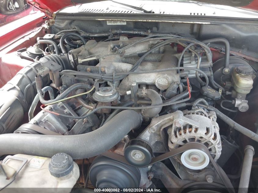 2002 Ford Mustang VIN: 1FAFP444X2F123059 Lot: 40003862