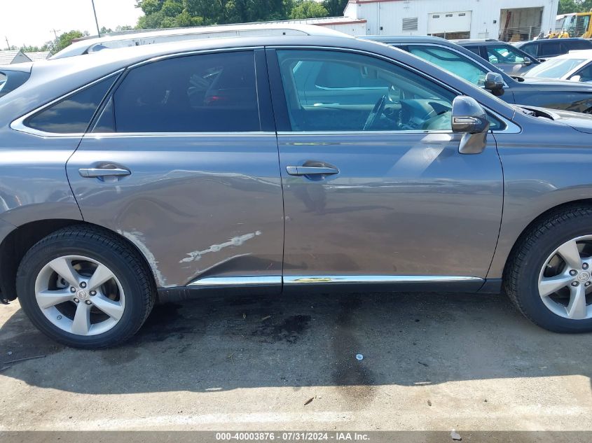 2014 Lexus Rx 350 VIN: 2T2BK1BA4EC233192 Lot: 40003876