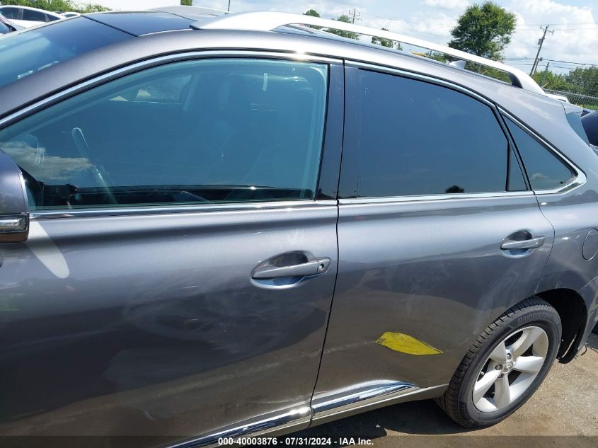 2014 Lexus Rx 350 VIN: 2T2BK1BA4EC233192 Lot: 40003876