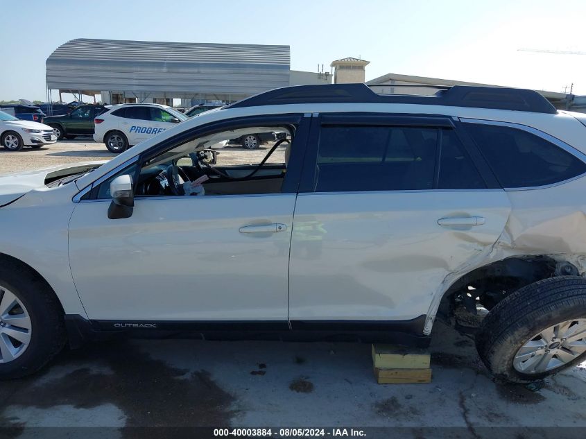 2015 Subaru Outback 2.5I Premium VIN: 4S4BSBHC5F3285312 Lot: 40003884