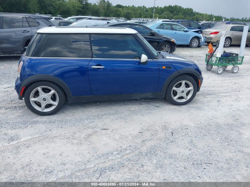2004 Mini Cooper VIN: WMWRC33454TC53351 Lot: 40003895