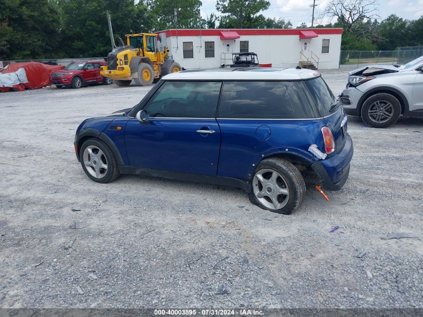 2004 Mini Cooper VIN: WMWRC33454TC53351 Lot: 40003895