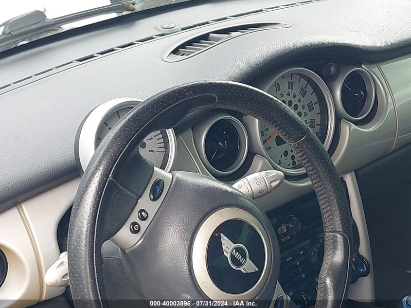 2004 Mini Cooper VIN: WMWRC33454TC53351 Lot: 40003895