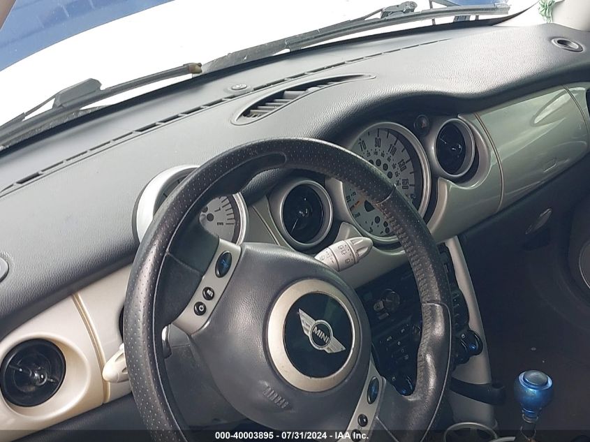 2004 Mini Cooper VIN: WMWRC33454TC53351 Lot: 40003895