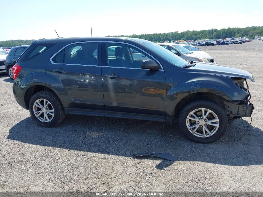 2017 Chevrolet Equinox Ls VIN: 2GNFLEEK5H6182197 Lot: 40003905