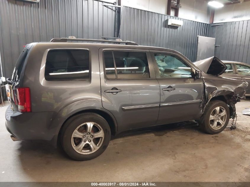 2014 Honda Pilot Ex VIN: 5FNYF4H46EB053634 Lot: 40003917