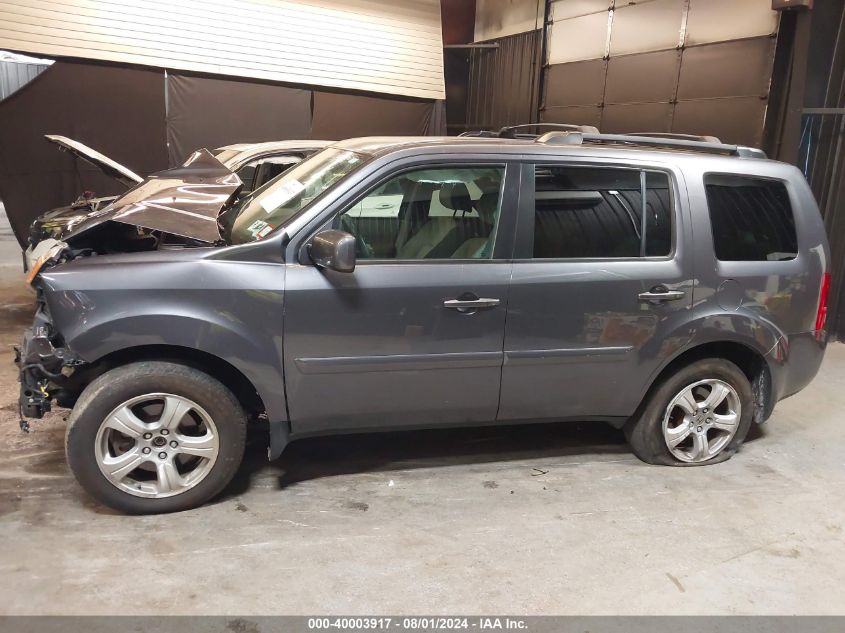 2014 Honda Pilot Ex VIN: 5FNYF4H46EB053634 Lot: 40003917