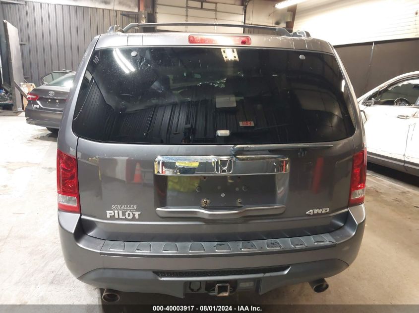 2014 Honda Pilot Ex VIN: 5FNYF4H46EB053634 Lot: 40003917