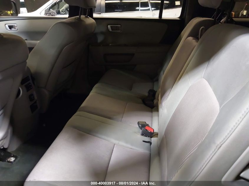 2014 Honda Pilot Ex VIN: 5FNYF4H46EB053634 Lot: 40003917