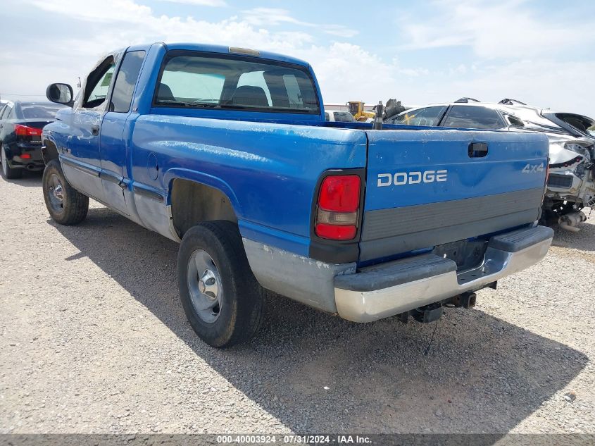 1999 Dodge Ram 1500 St VIN: 3B7HF13Z9XG120984 Lot: 40003924