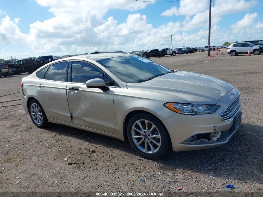 2017 FORD FUSION SE - 3FA6P0H7XHR235630