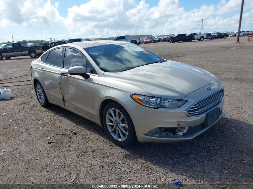 2017 FORD FUSION SE - 3FA6P0H7XHR235630