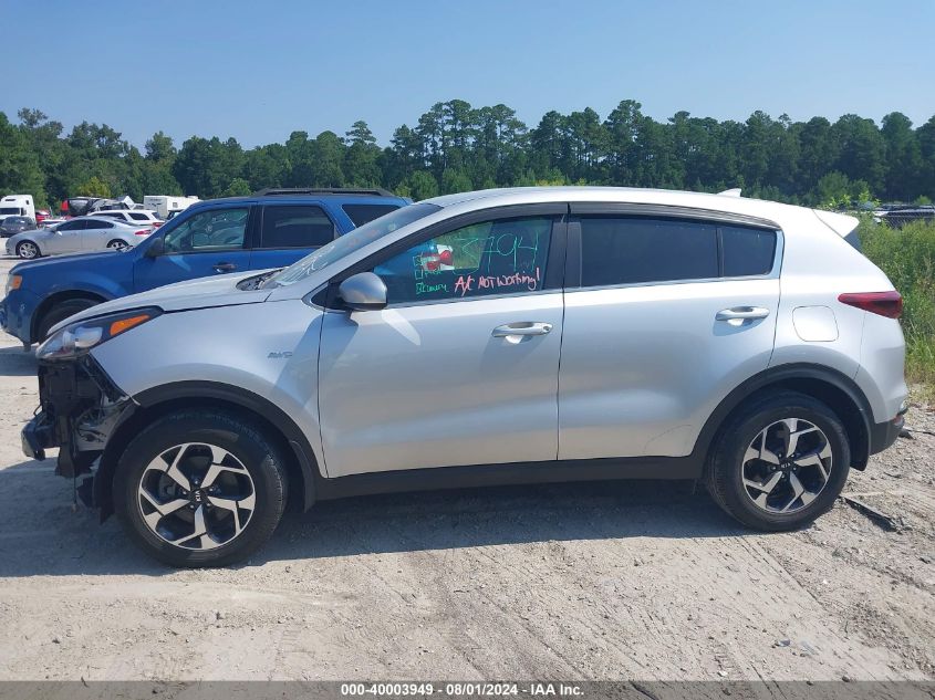 2021 Kia Sportage Lx VIN: KNDPMCAC4M7882476 Lot: 40003949