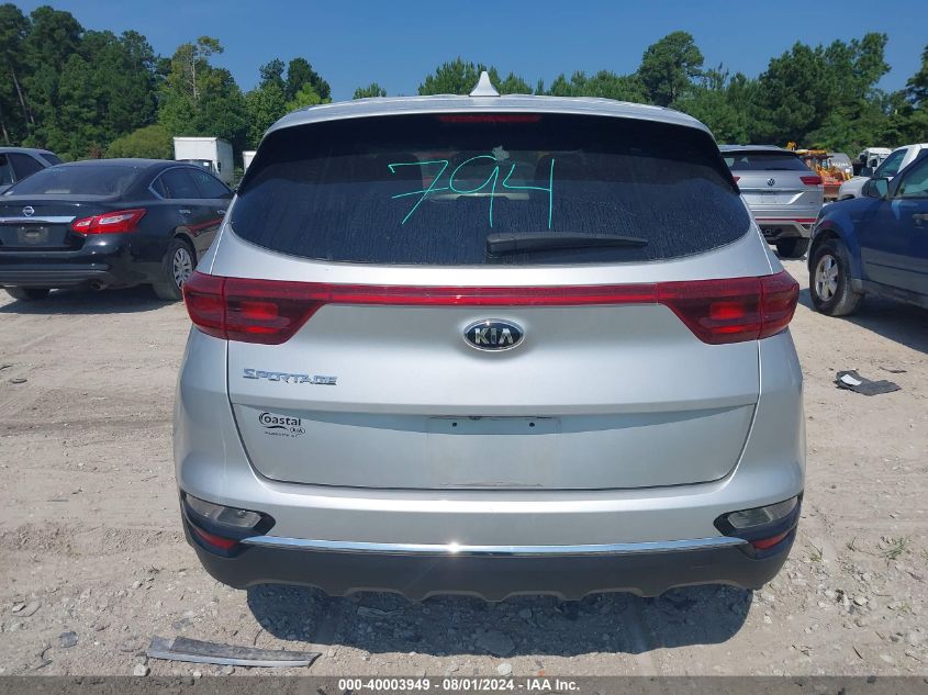 2021 Kia Sportage Lx VIN: KNDPMCAC4M7882476 Lot: 40003949