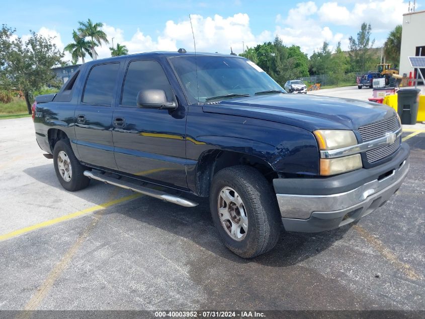 3GNEK12T74G248932 | 2004 CHEVROLET AVALANCHE 1500