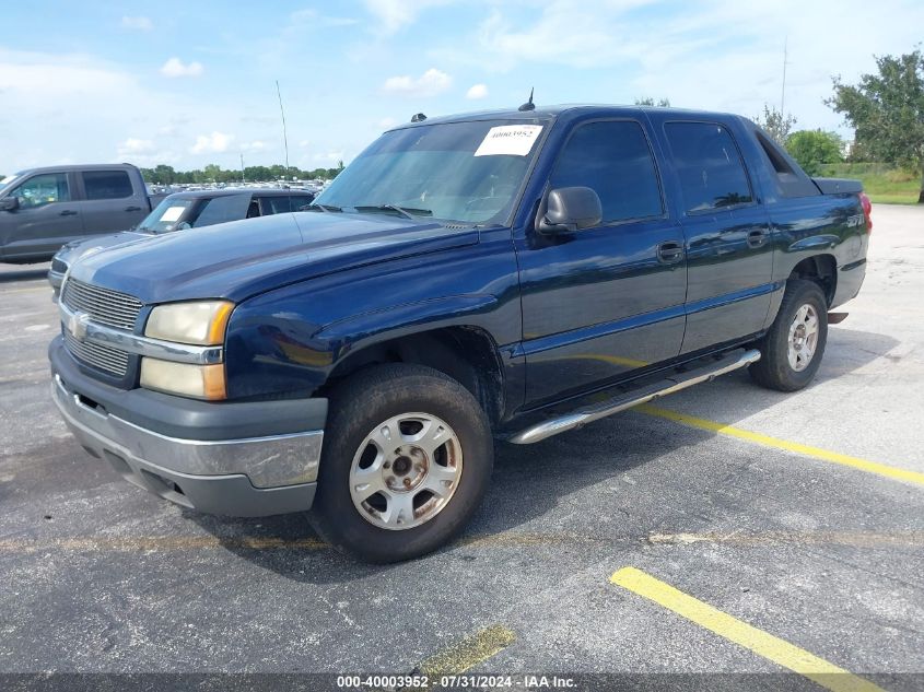 3GNEK12T74G248932 | 2004 CHEVROLET AVALANCHE 1500