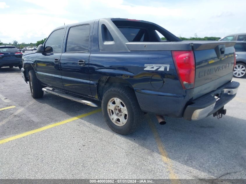 3GNEK12T74G248932 | 2004 CHEVROLET AVALANCHE 1500