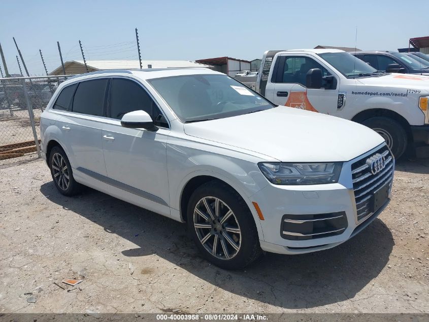 2017 Audi Q7 Premium Plus VIN: WA1LAAF74HD019539 Lot: 40003958