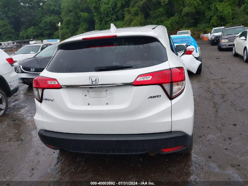 2022 Honda Hr-V Awd Lx VIN: 3CZRU6H30NM727750 Lot: 40003992