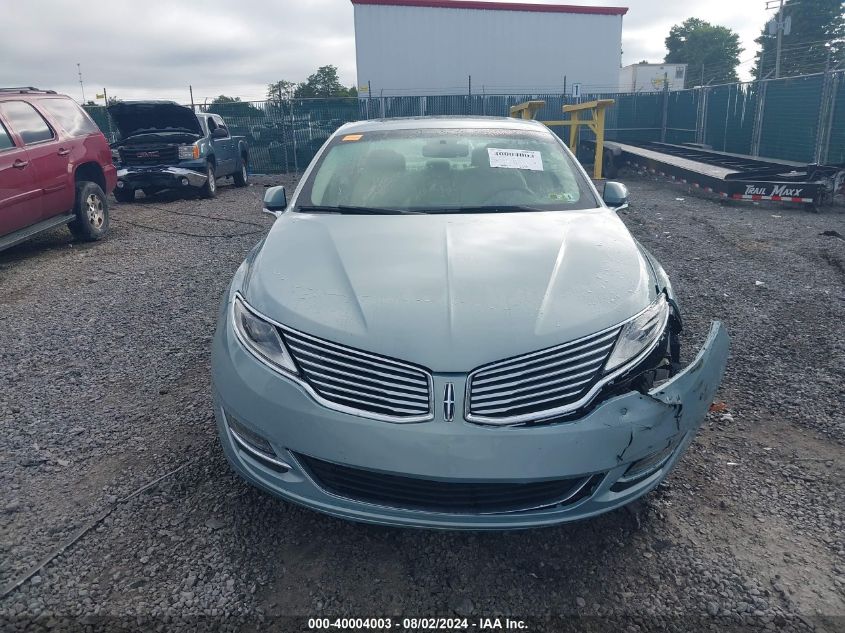 2014 Lincoln Mkz Hybrid VIN: 3LN6L2LU4ER817339 Lot: 40004003