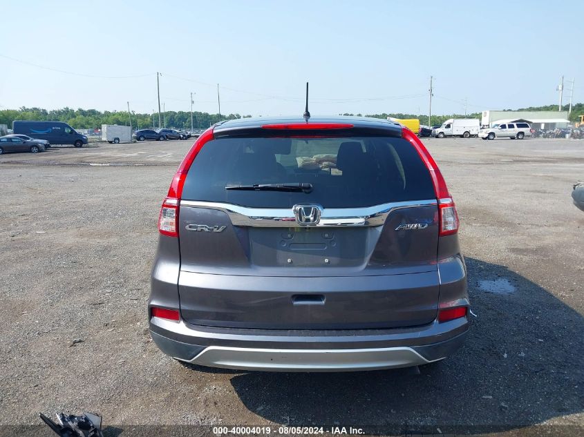 2015 Honda Cr-V Ex VIN: 2HKRM4H5XFH636357 Lot: 40004019