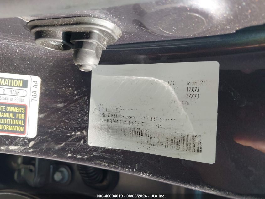 2015 Honda Cr-V Ex VIN: 2HKRM4H5XFH636357 Lot: 40004019