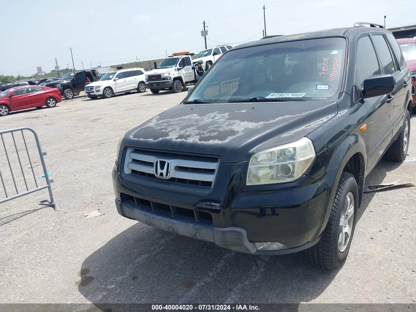 2008 Honda Pilot Ex-L VIN: 5FNYF28548B006507 Lot: 40004020