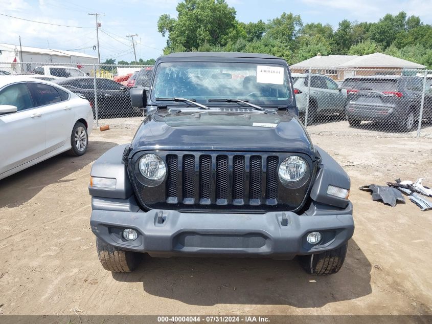 2020 Jeep Wrangler Sport 4X4 VIN: 1C4GJXAGXLW345652 Lot: 40004044