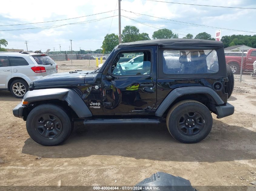 2020 Jeep Wrangler Sport 4X4 VIN: 1C4GJXAGXLW345652 Lot: 40004044