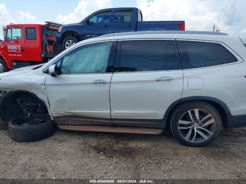2017 Honda Pilot Touring VIN: 5FNYF5H98HB001153 Lot: 40004049