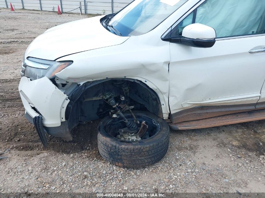 2017 Honda Pilot Touring VIN: 5FNYF5H98HB001153 Lot: 40004049