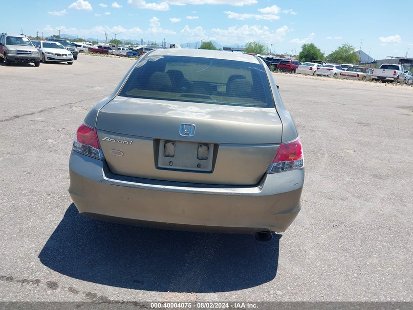 2010 Honda Accord 2.4 Ex VIN: 1HGCP2F78AA009860 Lot: 40004075