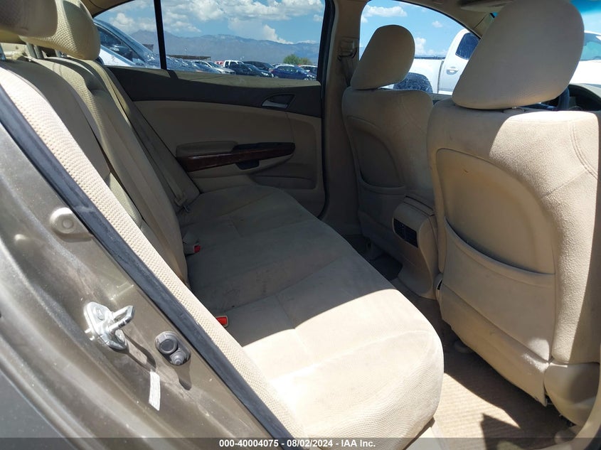 2010 Honda Accord 2.4 Ex VIN: 1HGCP2F78AA009860 Lot: 40004075