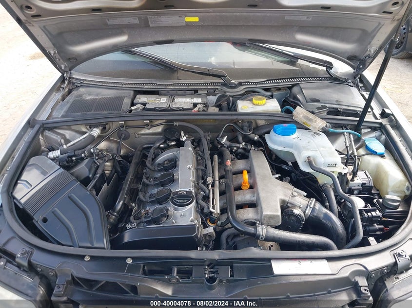 2005 Audi A4 1.8T Avant Special Edition VIN: WAUVC68E25A106884 Lot: 40004078