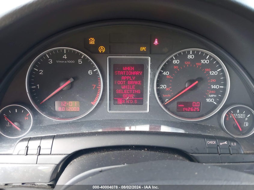 2005 Audi A4 1.8T Avant Special Edition VIN: WAUVC68E25A106884 Lot: 40004078