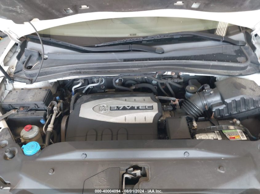 2009 Acura Mdx Technology Package VIN: 2HNYD28629H509957 Lot: 40004094