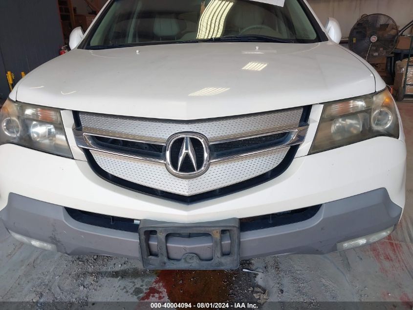 2009 Acura Mdx Technology Package VIN: 2HNYD28629H509957 Lot: 40004094