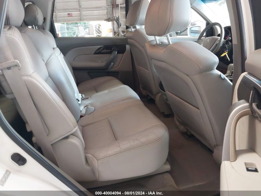 2009 Acura Mdx Technology Package VIN: 2HNYD28629H509957 Lot: 40004094