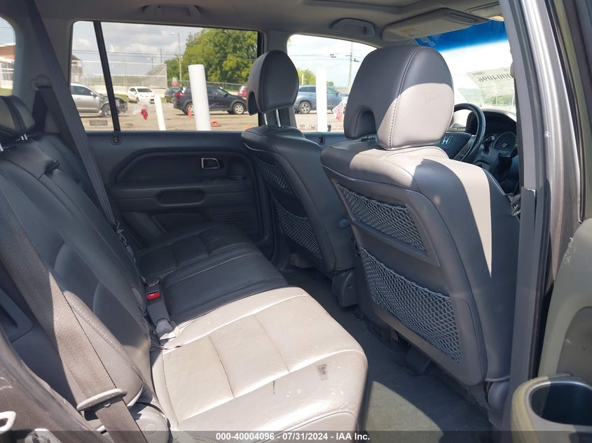 2008 Honda Pilot Ex-L VIN: 5FNYF28718B029521 Lot: 40004096